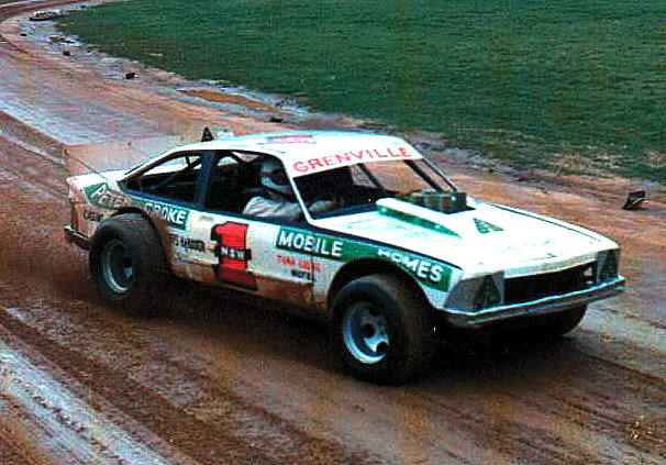 Lismore legend, Grenville Anderson. This photo was taken when Grenville dominated sedan racing in Australia.