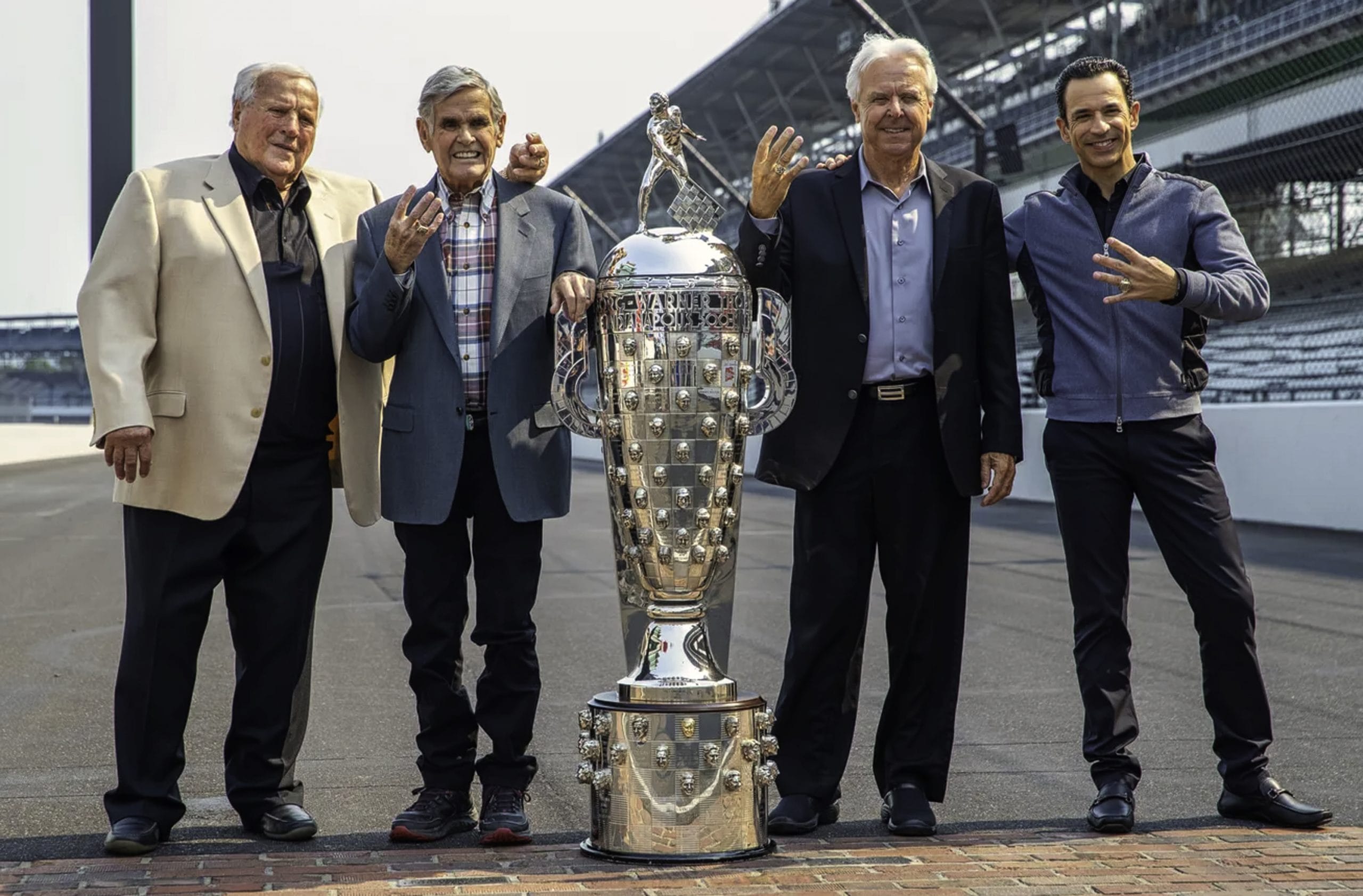 FOUR TIME INDY 500 WINNERS - Speedway Illustrated News