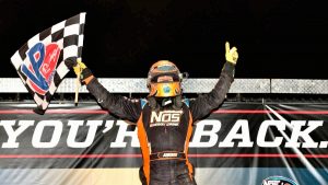 THREE STRAIGHT WINS FOR COURTNEY