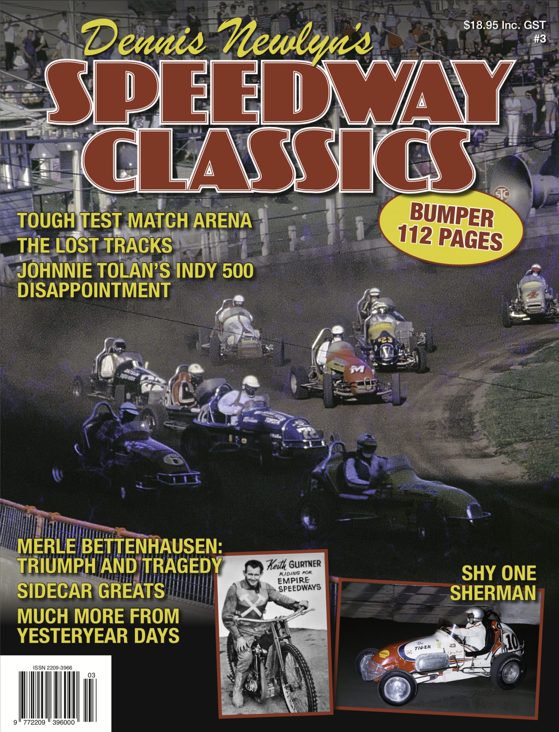 SPEEDWAY CLASSICS #3 2021 Front Cover.