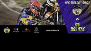 BRITISH SPEEDWAY MAY 4, 2022