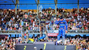 ANDERS THOMSEN STORMS TO A FIRST EVER FIM SPEEDWAY GP WIN!