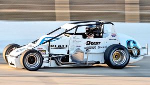 LEARY'S USAC SILVER CROWN PAVEMENT BREAKTHROUGH