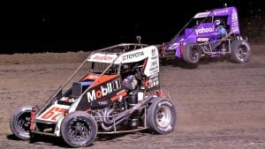 KOFOID'S USAC MIDGET WIN AS KUNZ TIES RECORD