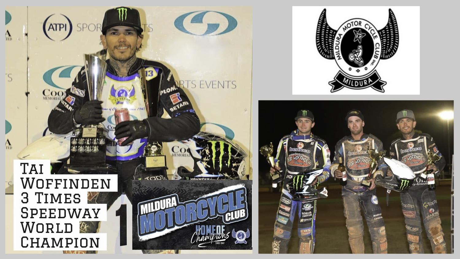 WOFFINDEN'S MILDURA RETURN NEXT SEASON Speedway Illustrated News