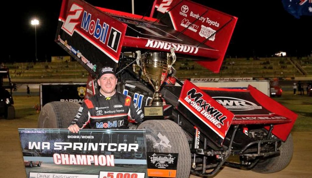 WA Sprintcar Champion Dayne Kingshott.