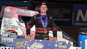 SEAVEY: USAC MIDGET WEEK TRI-STATE WIN
