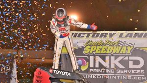 AXOM WINS FIRST USAC INDIANA MIDGET WEEK RACE AT LINCOLN PARK