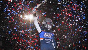 GRANT ENDS SKID TO WIN AGAIN AT TRI-STATE