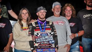 KTJ RETURNS TO USAC SMACKDOWN VICTORY LANE AT KOKOMO