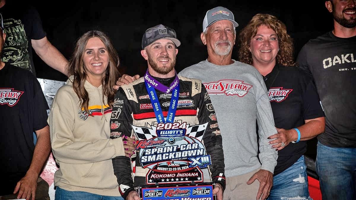 Ktj Racing KTJ RETURNS TO USAC SMACKDOWN VICTORY LANE AT KOKOMO - Speedway ...