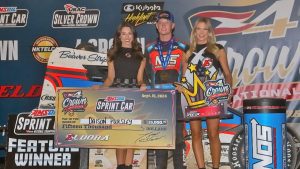 PURSLEY POWERS TO FIRST 4-CROWN USAC SPRINT CAR VICTORY AT ELDORA