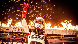 PURSLEY'S ELDORA USAC MIDGET WIN