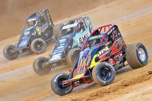USAC SPRINTS AT THE BURG OCT 11-12