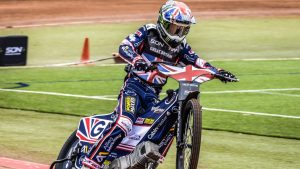 FIM SPEEDWAY: HOME CROWD IN BEWLEY'S CORNER