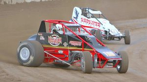 USAC SILVER CROWN HUSTLES TO HUTCH