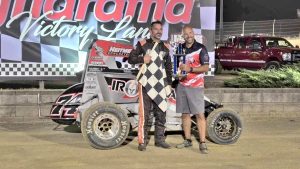  HALL BANKS VICTORY AT THE BURG 