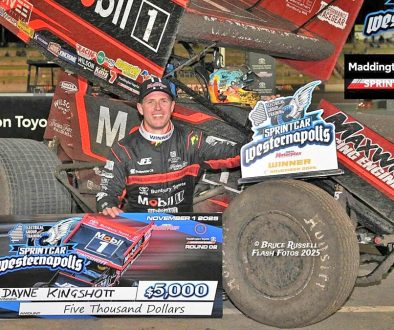 Maddington-Sprintcar-Series-Saturday-Nov-1st-2025-Kingshot-wins-Bruce-Russell-Pic-1