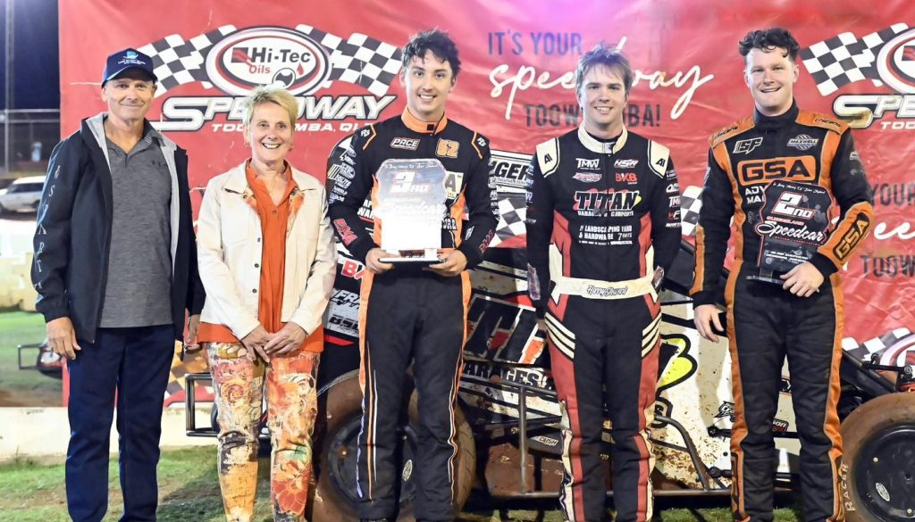 Speedcar podium