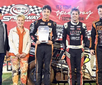 Speedcar podium