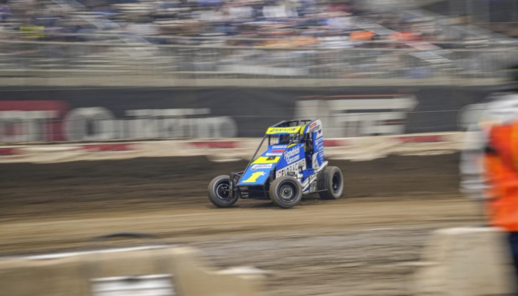 Kyle Larson at The Chili Bowl 1