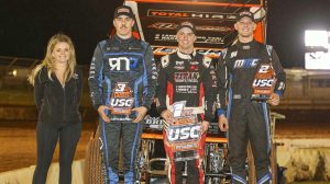 CROP Sprintcar Podium round 6
