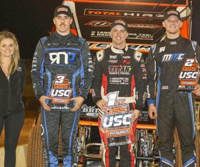 CROP Sprintcar Podium round 6