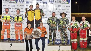 OLYMPIC PARK SPEEDWAY: MOON AND LOVELL WIN THE MONSON TROPHY