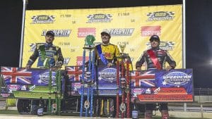 WESTERN SYDNEY SPEEDWAY: KIWI HAYDEN WILLIAMS SET FOR SYDNEY SPEEDCAR 50 LAPPER