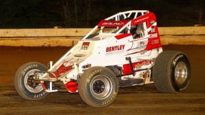 BRUNO BAGS USAC EAST COAST SPRINTCAR BIG DIAMOND VICTORY