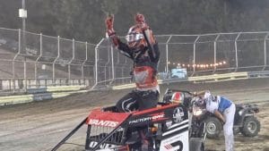 YANTIS GETS 3RD STRAIGHT USAC WS MIDGET WIN AT PLAZA PARK