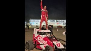 CARDEY CAPITALIZES, WINS USAC WS MIDGET RACE AT SANTA MARIA
