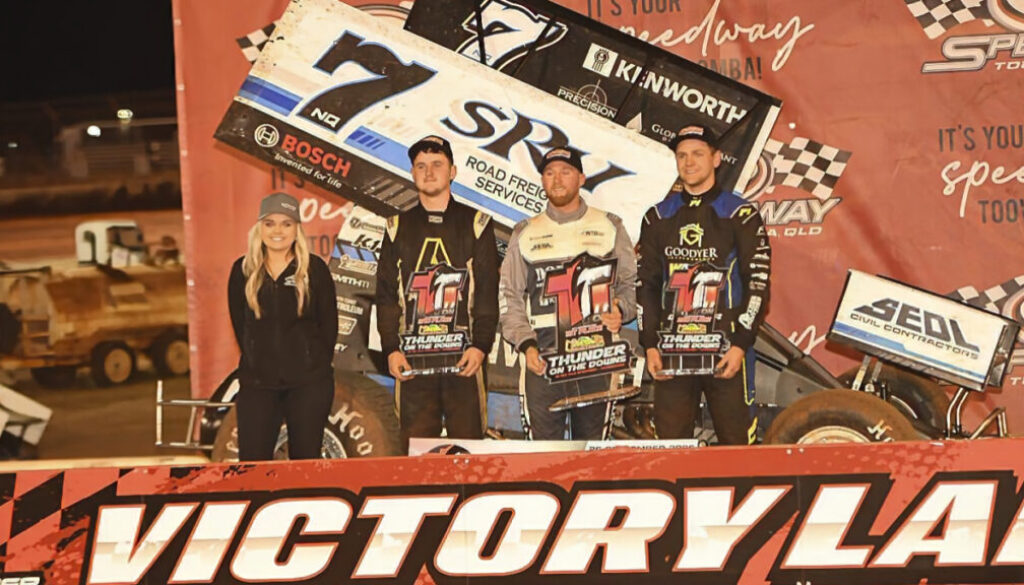Feature photoSprintcar Podium night 4