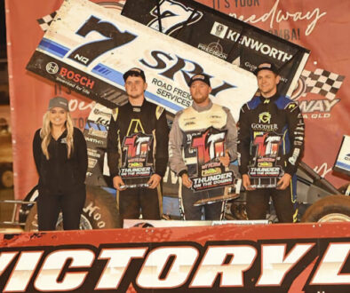 Feature photoSprintcar Podium night 4
