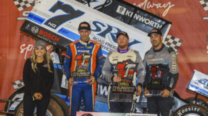Night 2 Podiun Sprintcars