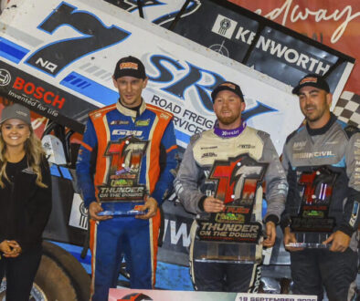 Night 2 Podiun Sprintcars