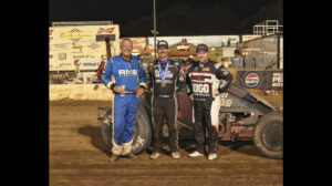 WILLIAMS BREAKS THROUGH AT PERRIS FOR FIRST USAC CRA WIN IN 5 YEARS